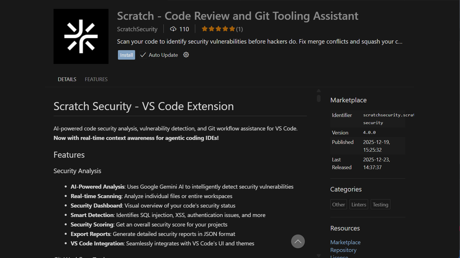 Scratch - Main product screenshot demonstrating key features and user interface
