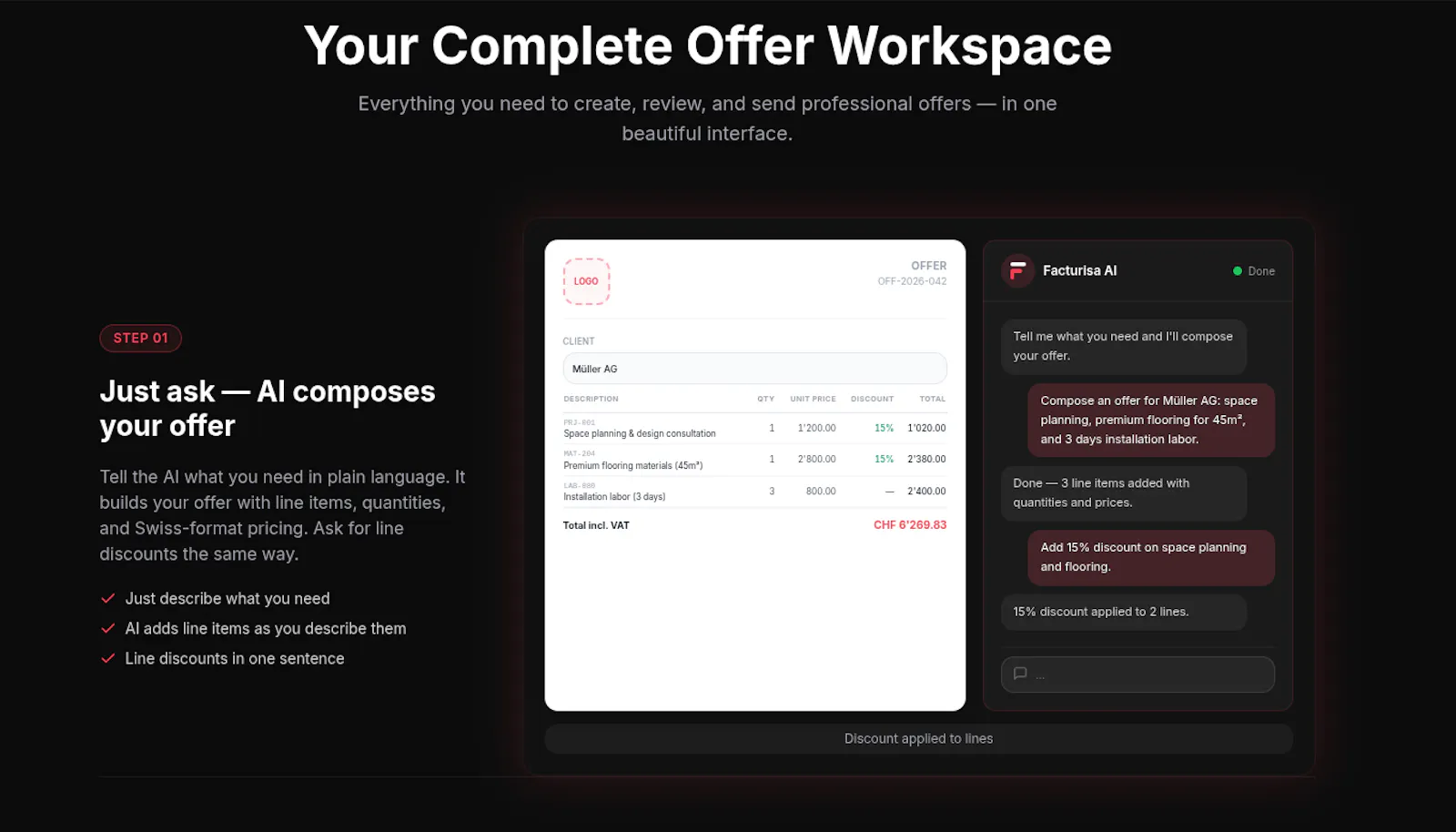 Facturisa screenshot 1