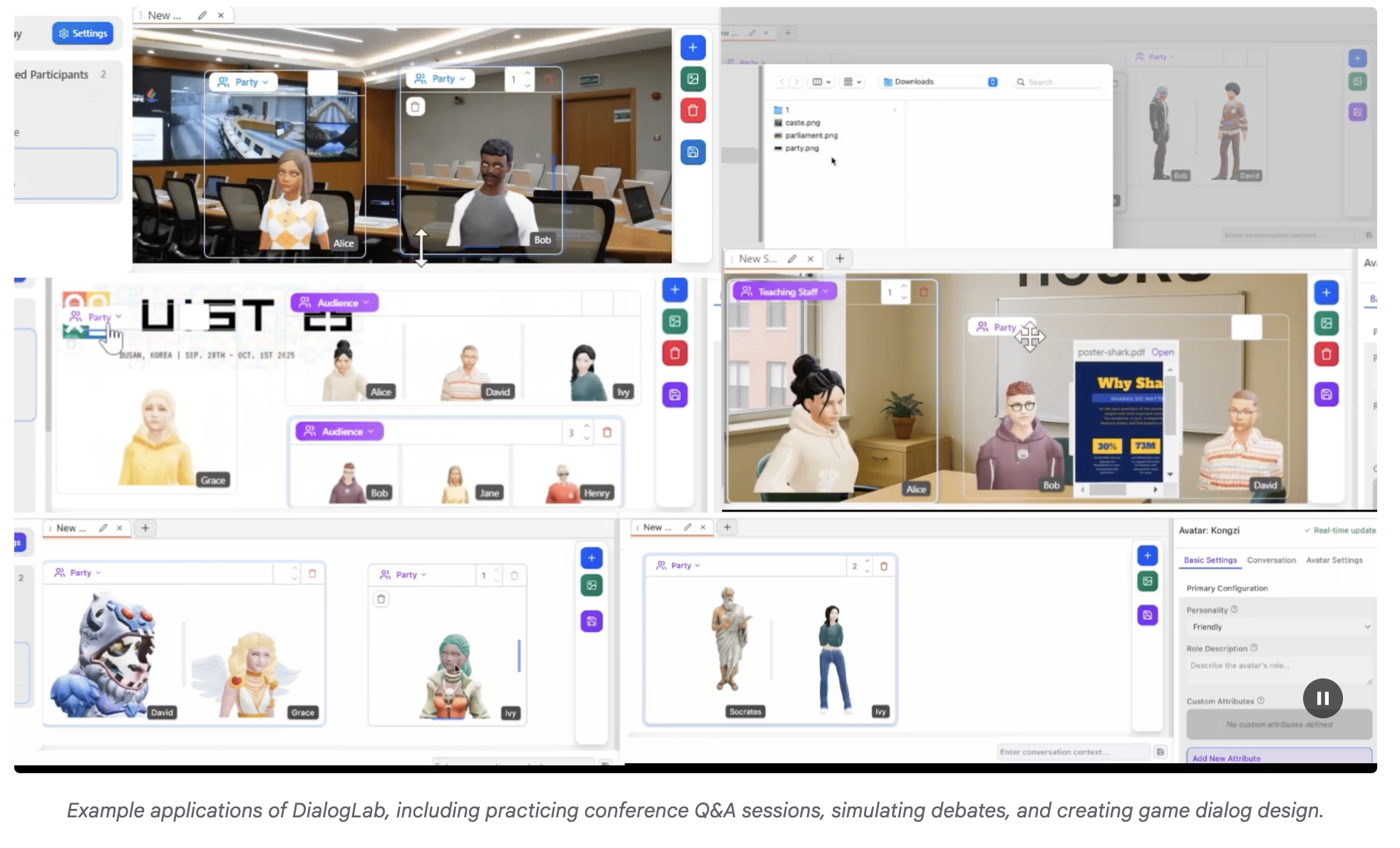 DialogLab - Screenshot 4 showing product features and functionality