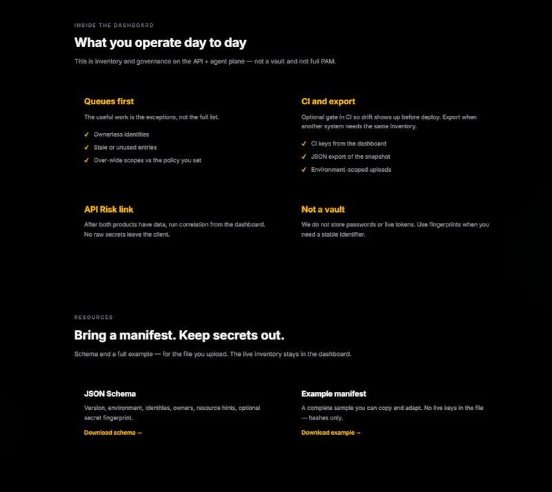 Machine Identity screenshot 2