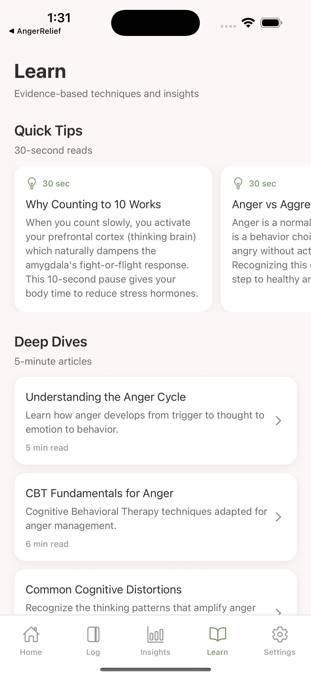 Cooldown - Screenshot 5 showing product features and functionality
