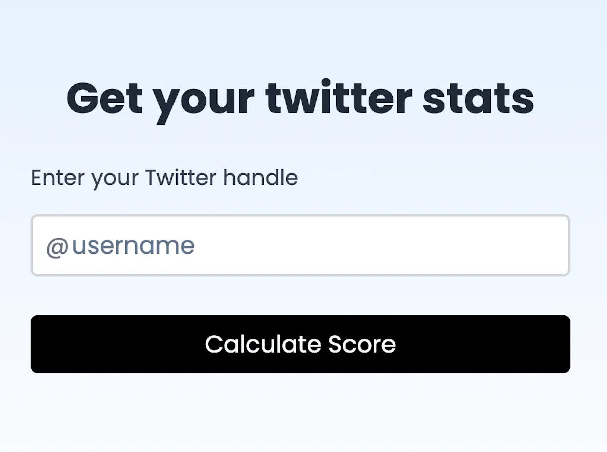 Twitter Stats