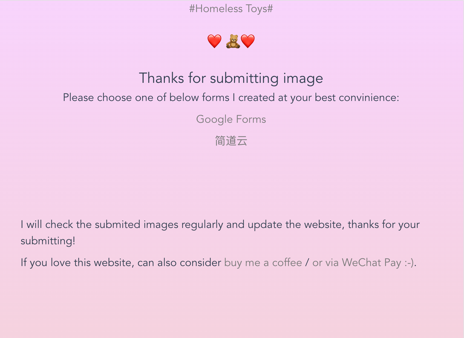 A gallery of Homeless Toys gallery image