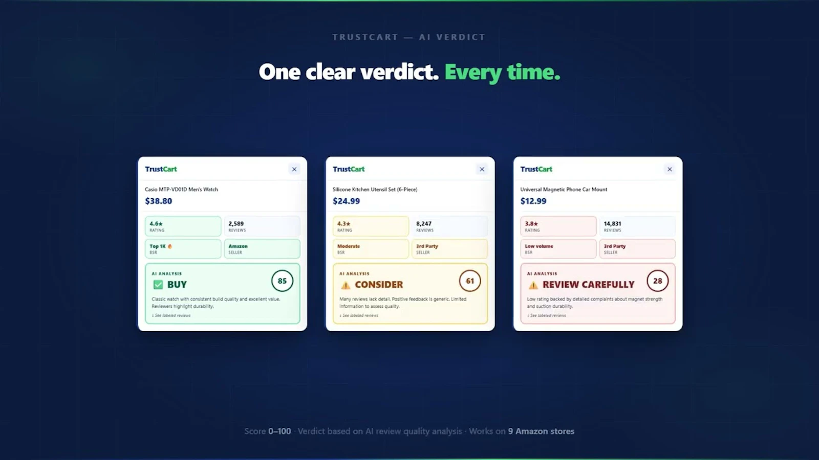 TrustCart screenshot 1 (video preview)