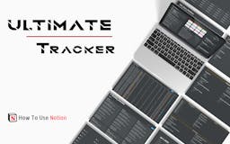 Ultimate Tracker - Notion Template media 1