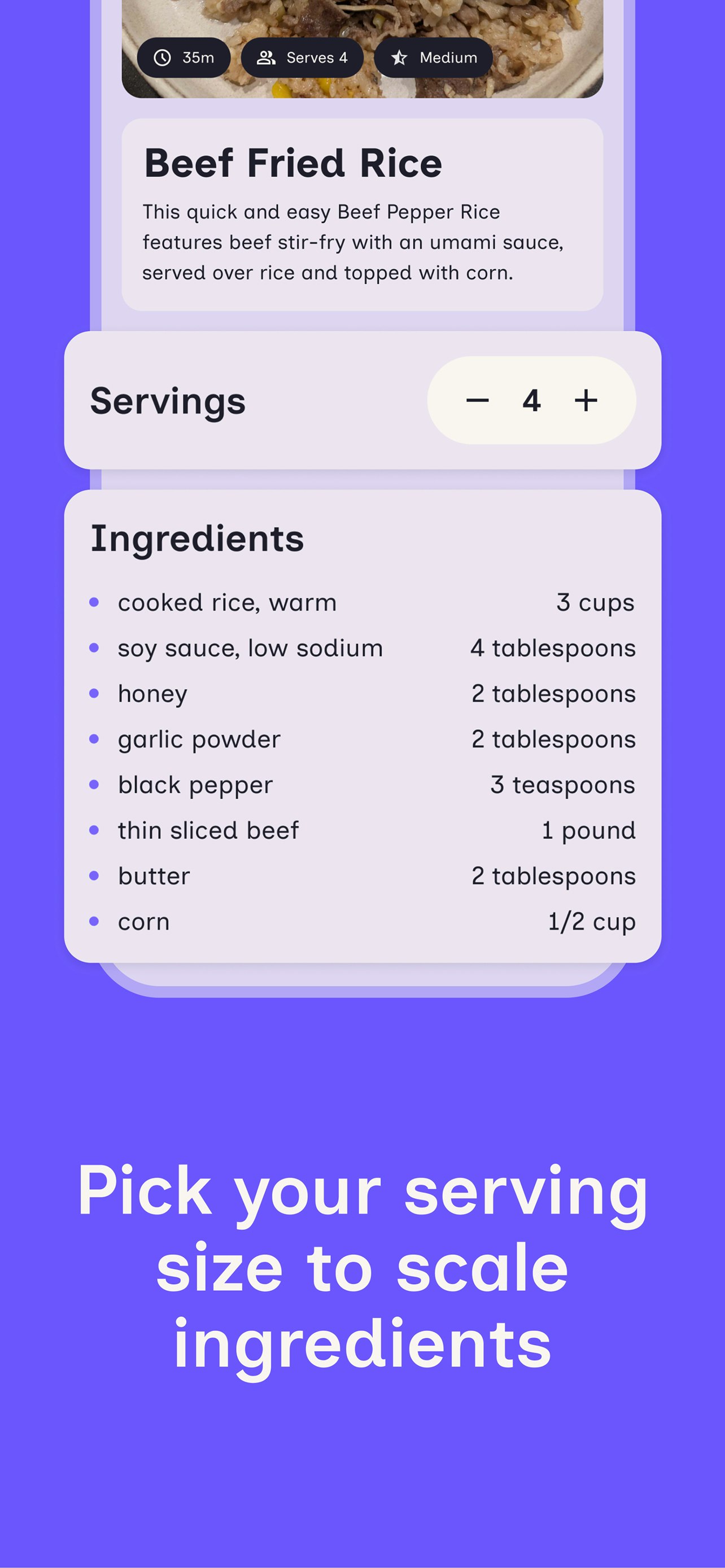 nibblet - Screenshot 5 showing product features and functionality