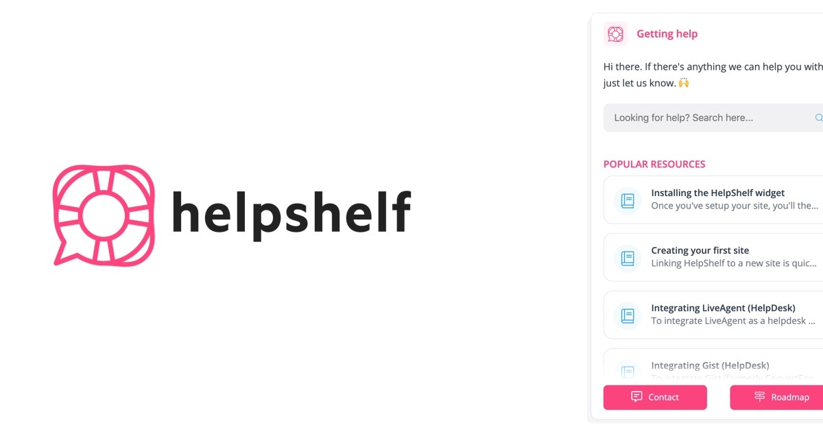 HelpShelf gallery image