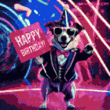 Média Joyeux anniversaire gif - Créer des gifs d'anniversaire personnalisés en 30 secondes - 100% gratuits 4