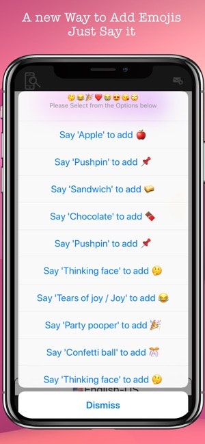 Dictate Emojis gallery image