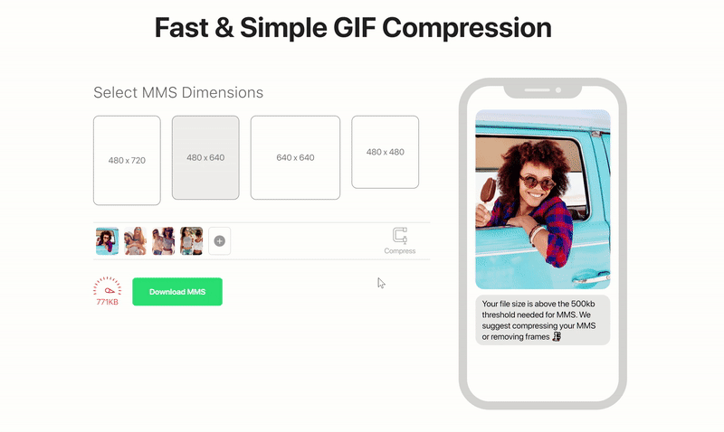 แฟนซี - สร้าง MMS GIF แบบเคลื่อนไหวอย่างรวดเร็วสำหรับแคมเปญ SMS ครั้งต่อไปของคุณ media 7
