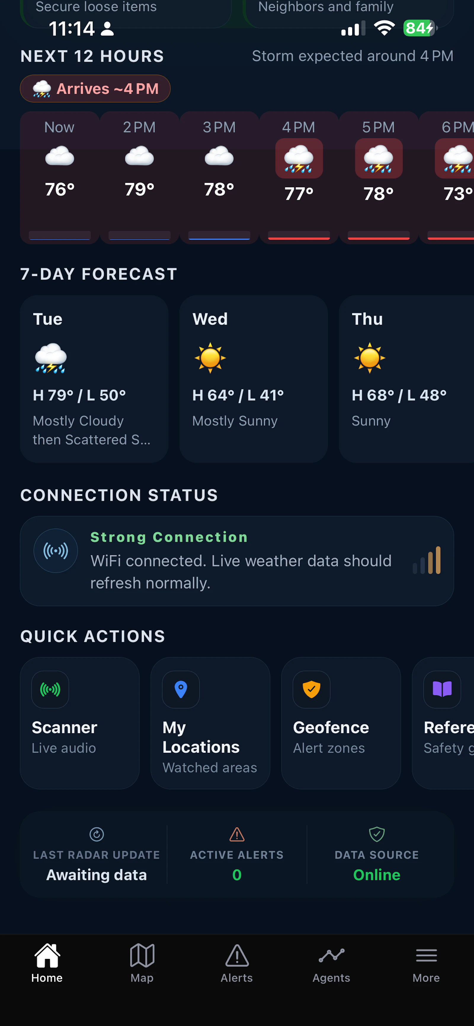 Weather Belt screenshot 2