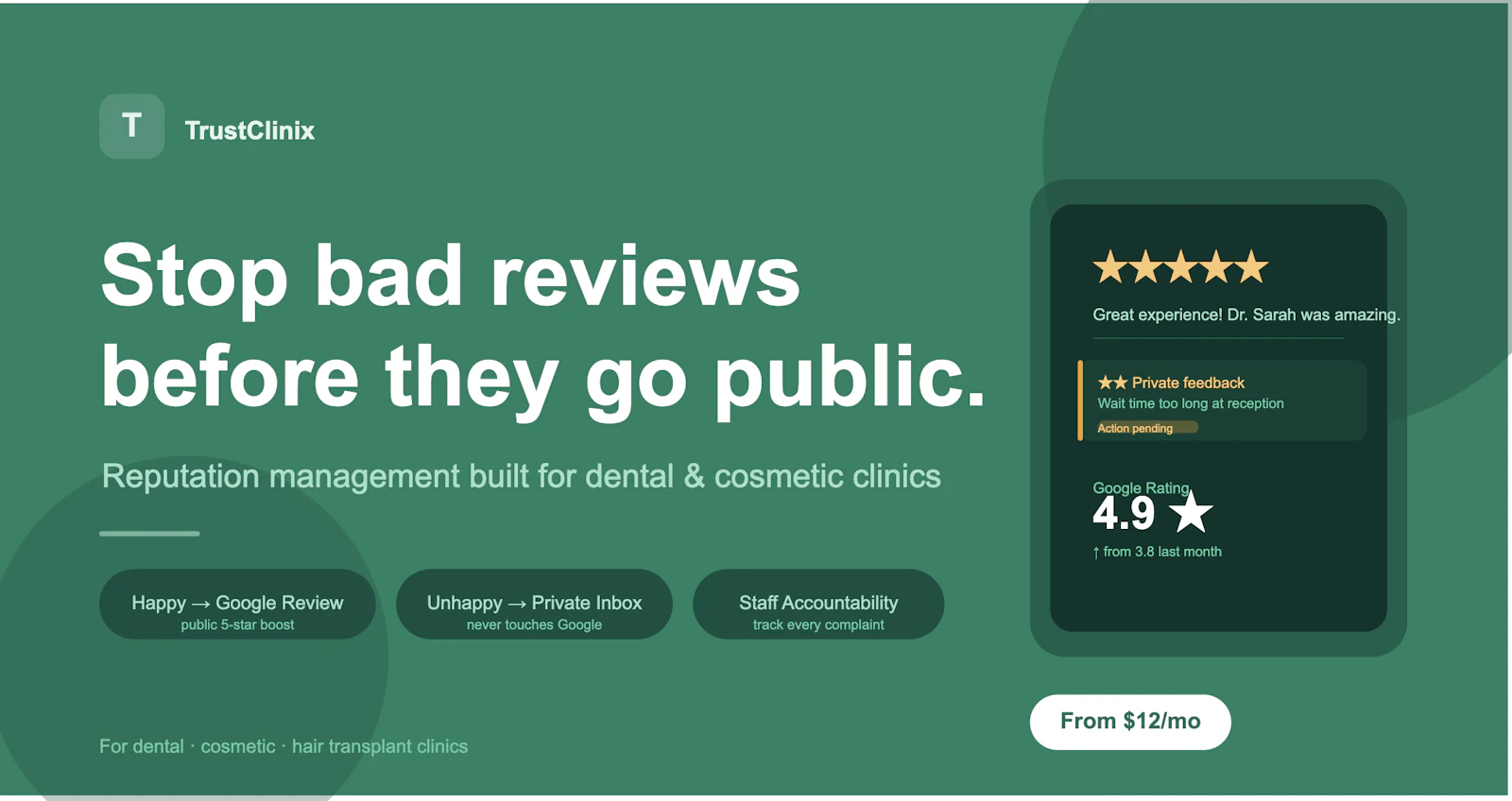 TrustClinix screenshot 1