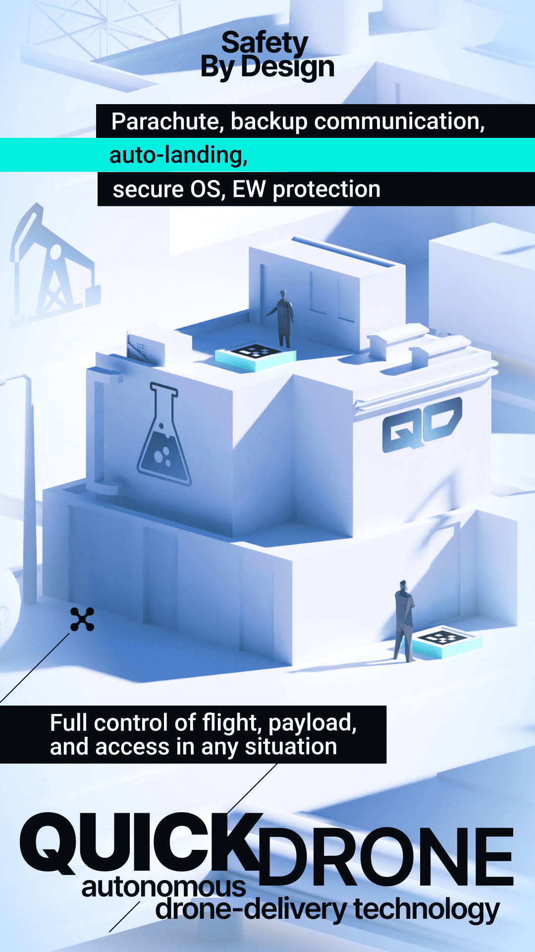 QuickDrone - Screenshot 2 showing product features and functionality