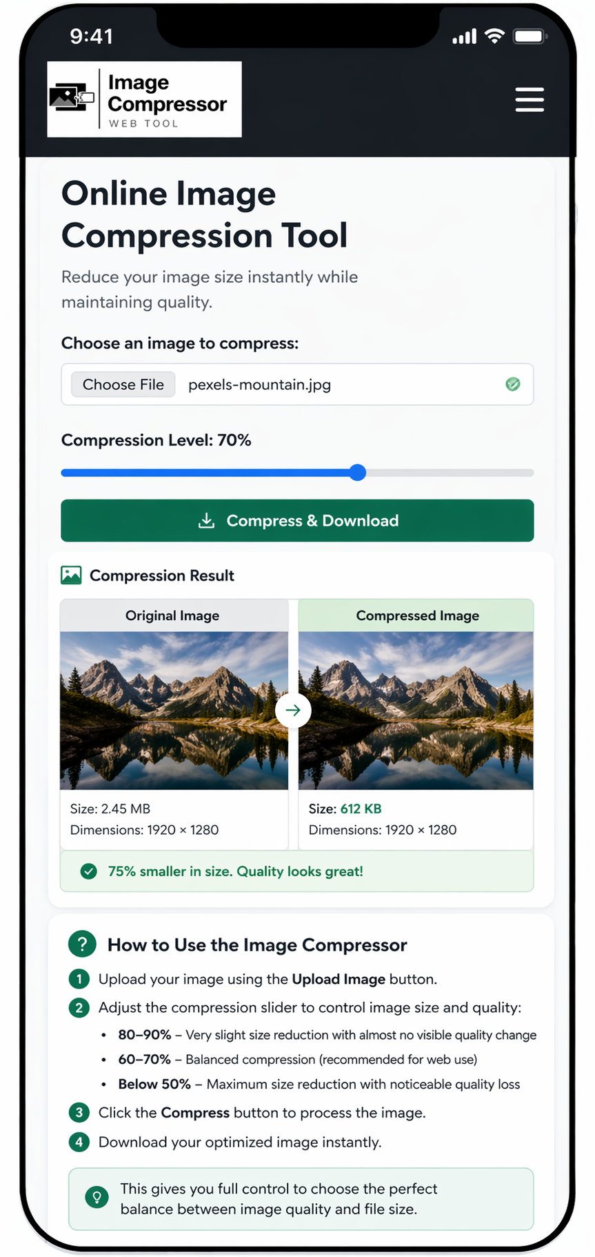 ImgCompressor.shop gallery image