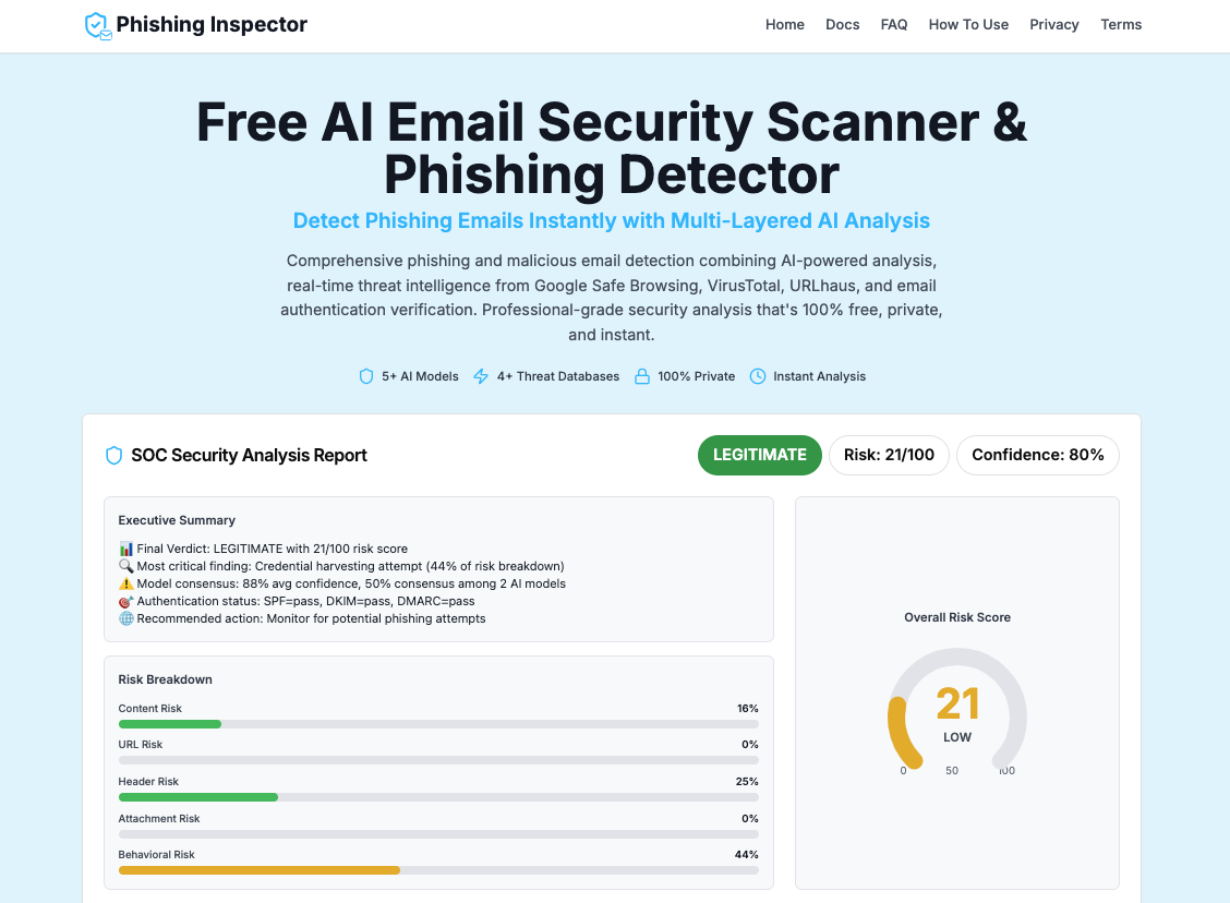 Phishing Inspector gallery image