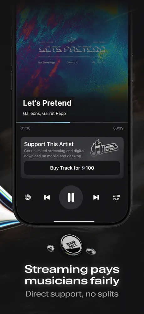Tapedeck - Screenshot 3 showing product features and functionality