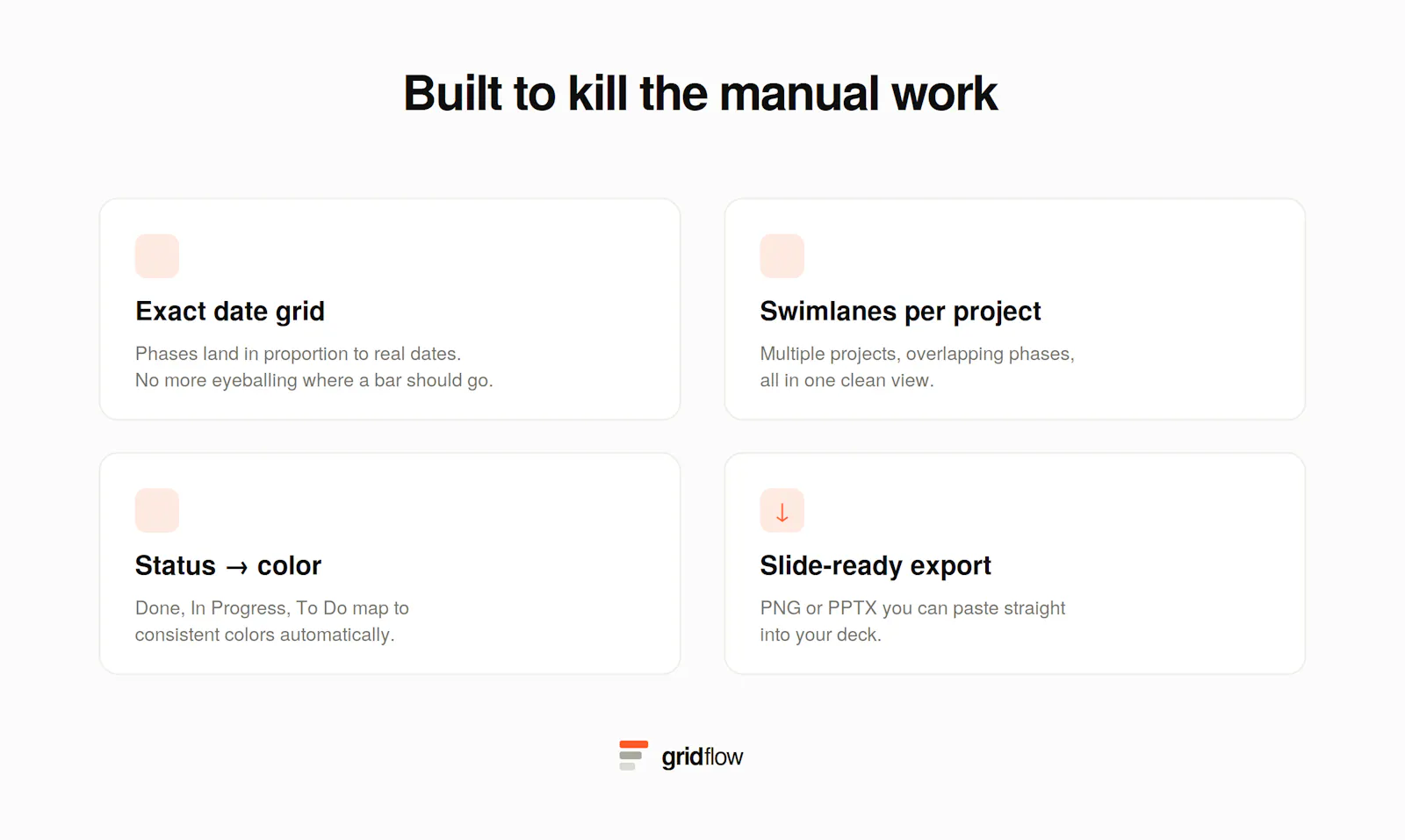 Gridflow — Excel to Program Timeline screenshot 3