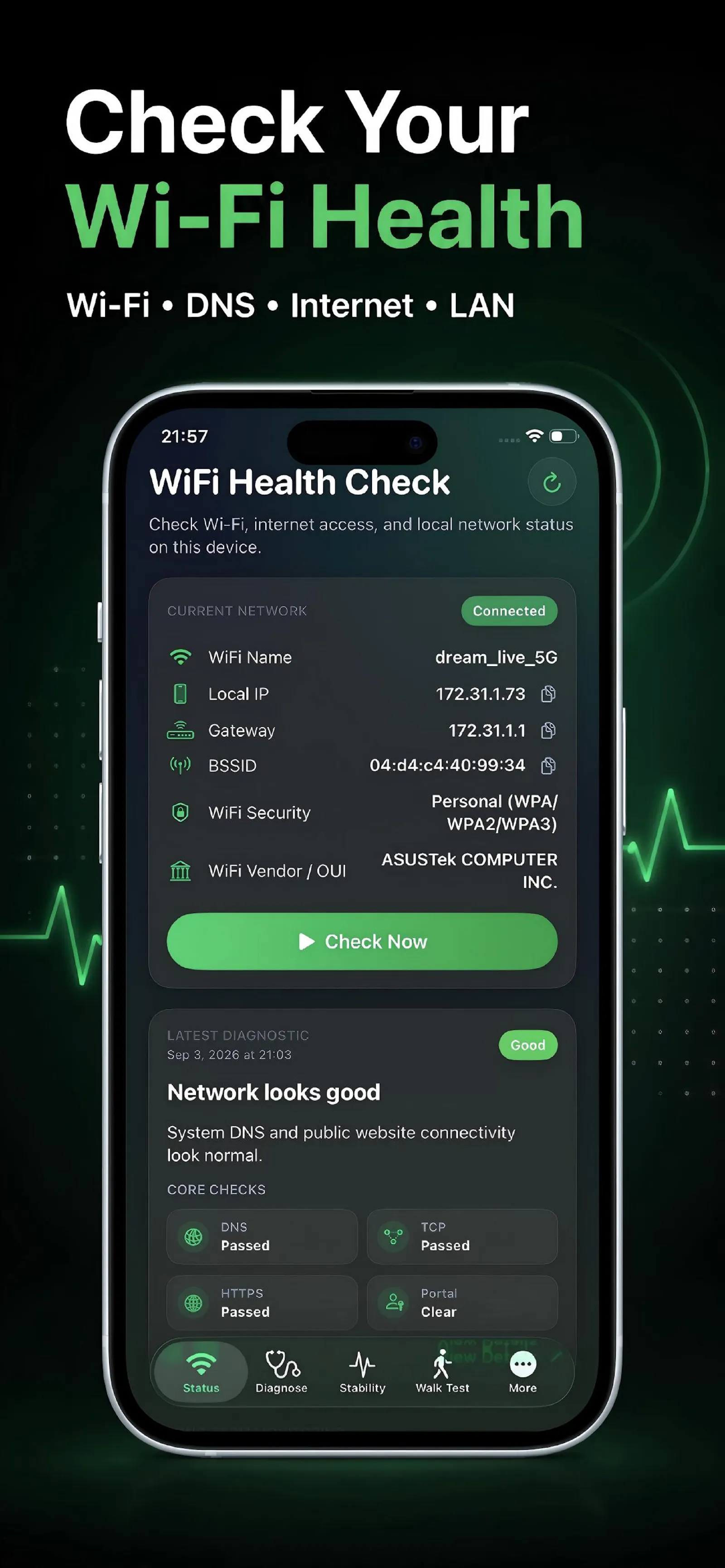 WiFi Health Check screenshot 2