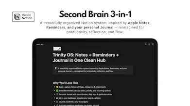 Second Brain 2.0: Notes, Tasks, Journal gallery image