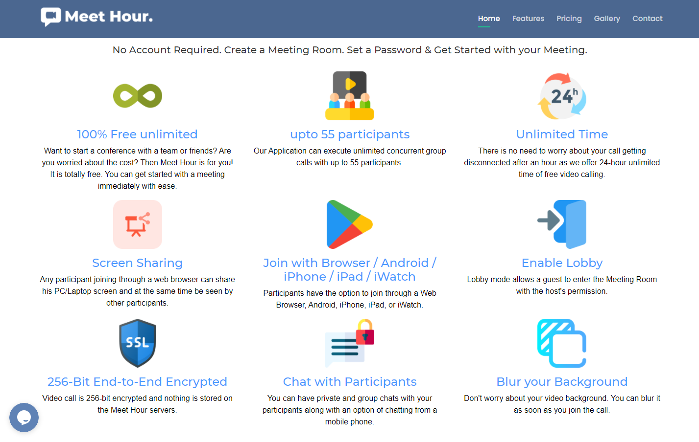 Meet Hour - 100% Free Video Conference gallery image