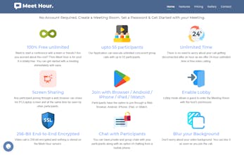 Meet Hour - 100% Free Video Conference gallery image