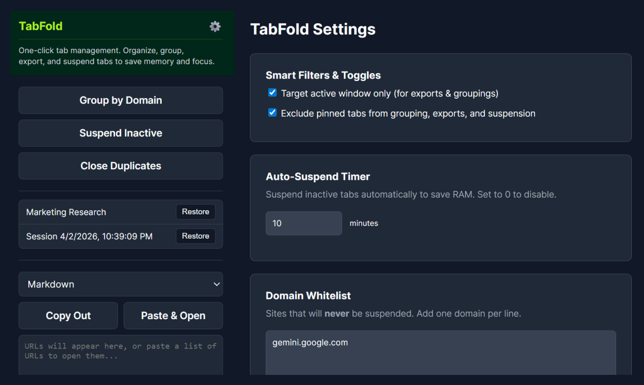 TabFold gallery image