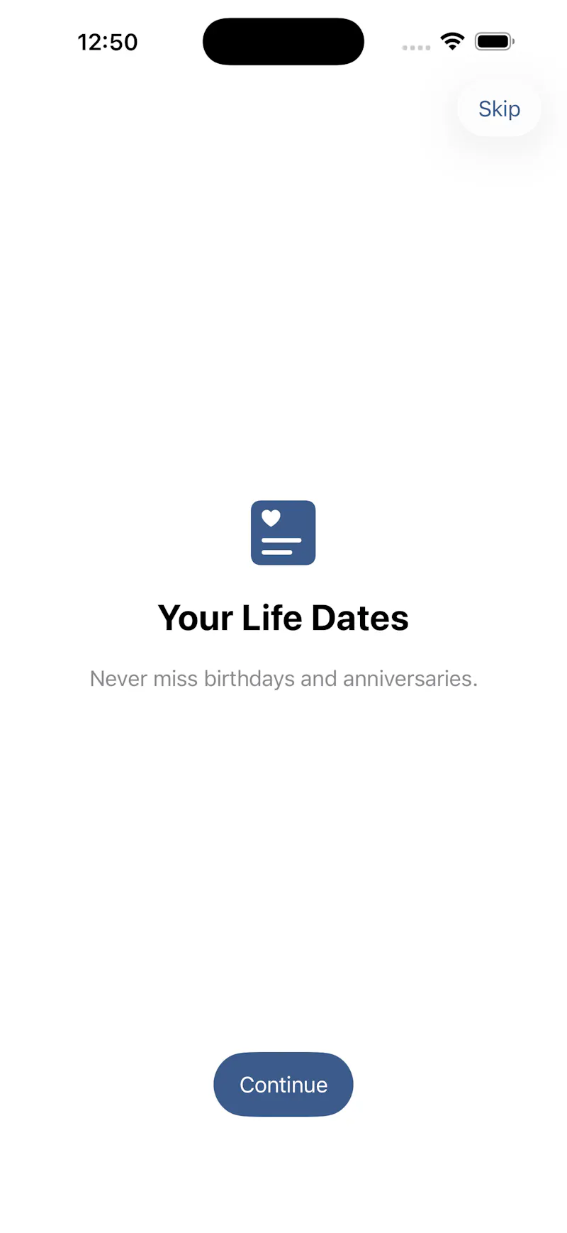 Your Dates screenshot 2