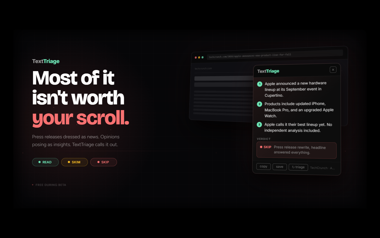 TextTriage gallery image