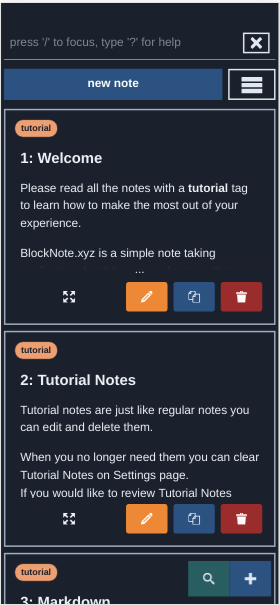 BlockNote gallery image