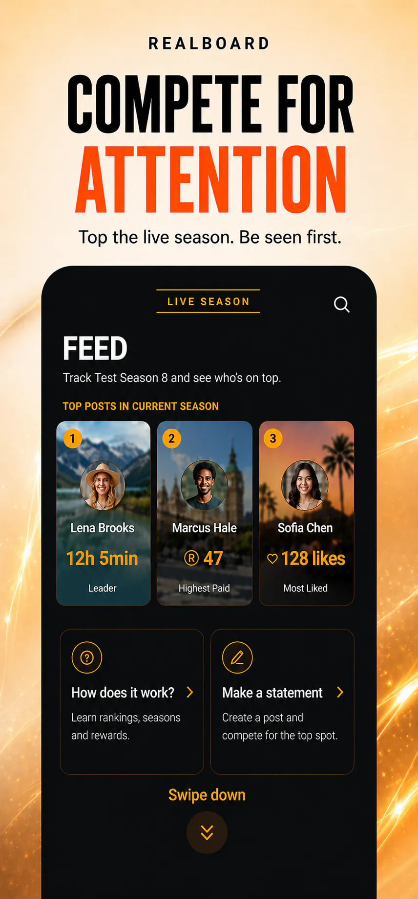 Realboard | Social Leaderboard gallery image