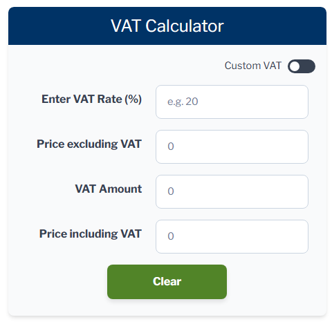 E-VAT CALCULATOR gallery image