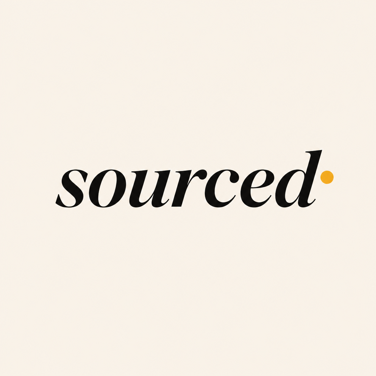 Sourced