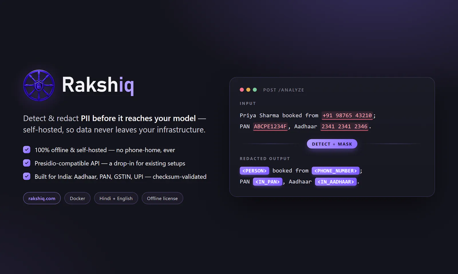 RakshIQ screenshot 1