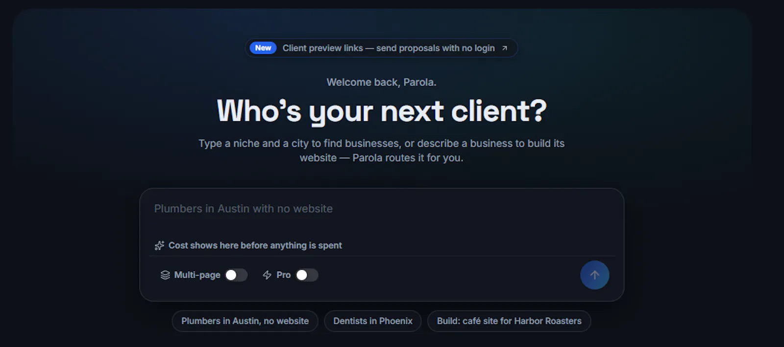 Parola screenshot 3