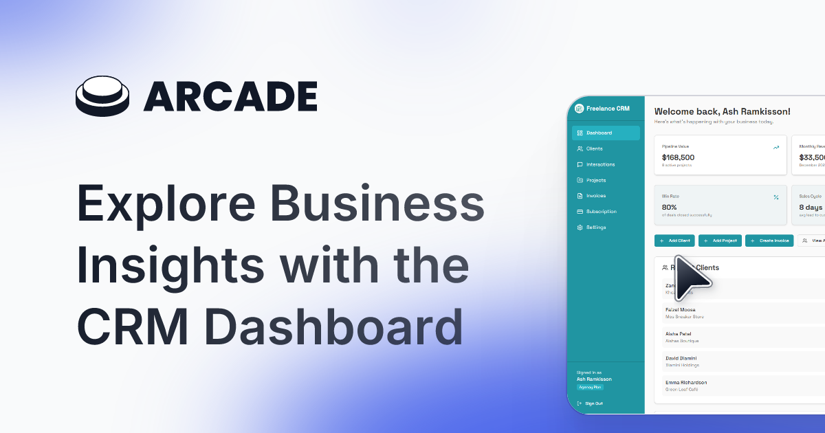 Freelance CRM gallery image