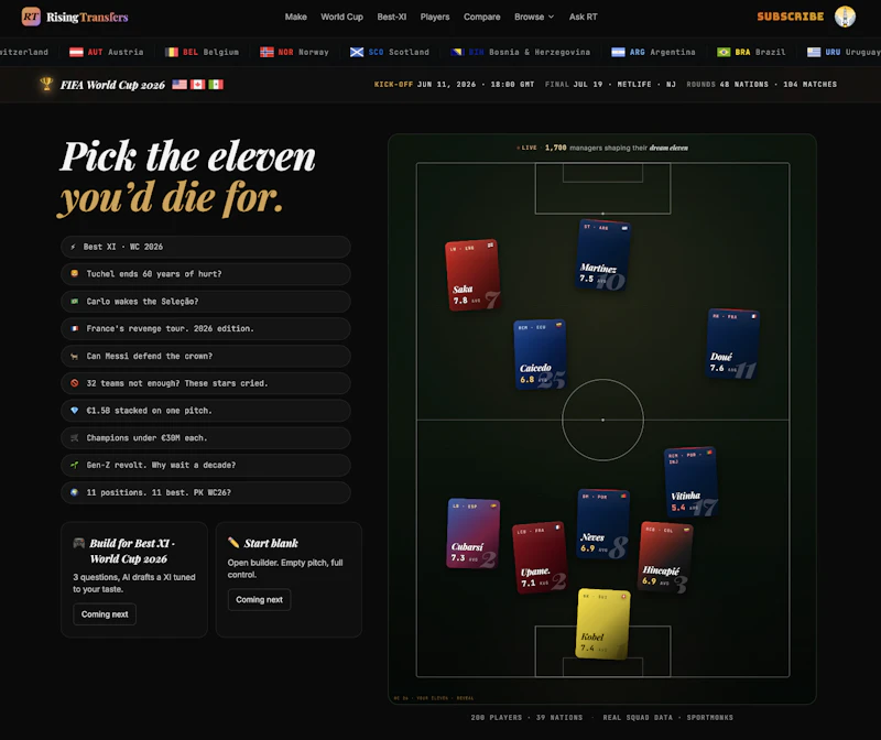 Rising Transfers screenshot 4