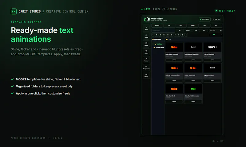 CompX Orbit Studio screenshot 2