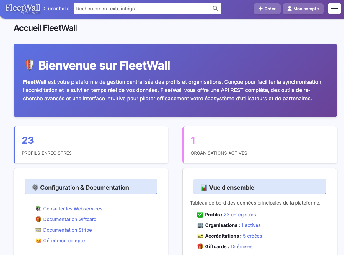 FleetWall - Screenshot 3 showing product features and functionality