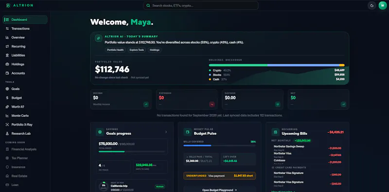 Altrion.ai screenshot 2