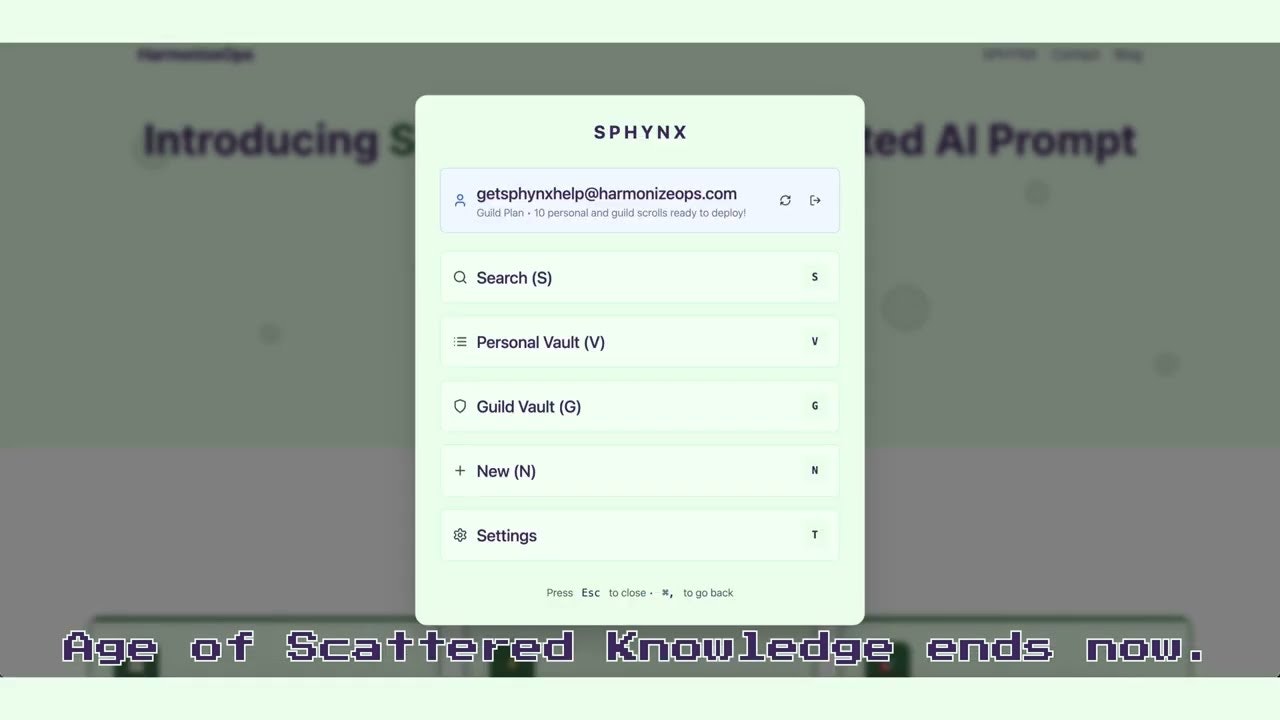 SPHYNX Vault - GUILDS and CIRCLES gallery image