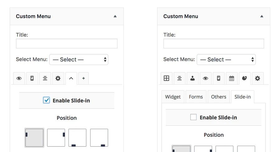Modal Pop-ups and Sliding Widget Options for WordPress