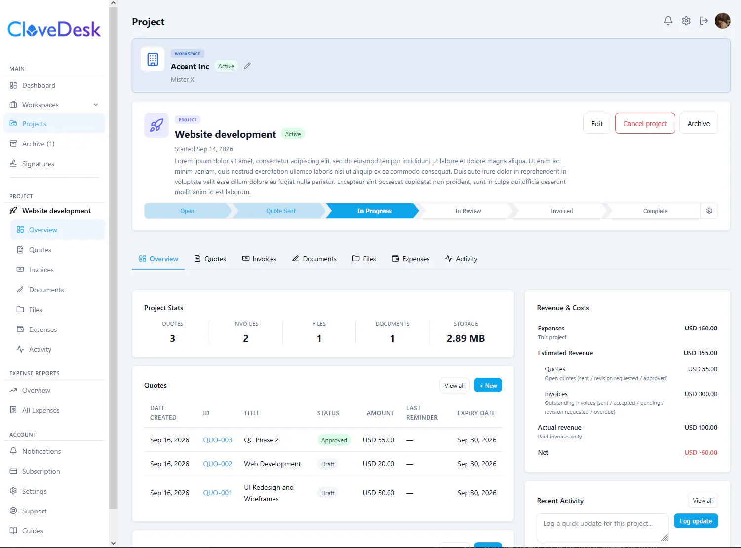 CloveDesk gallery image
