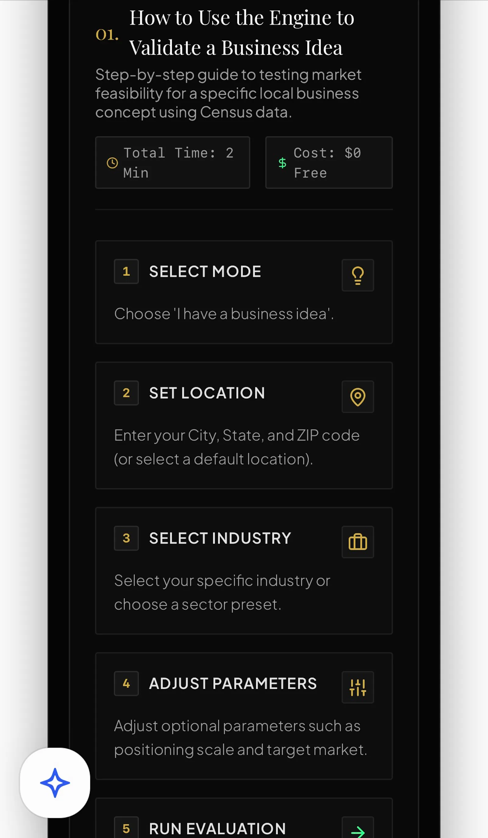 Local Market Biz Feasibility Calculator screenshot 4