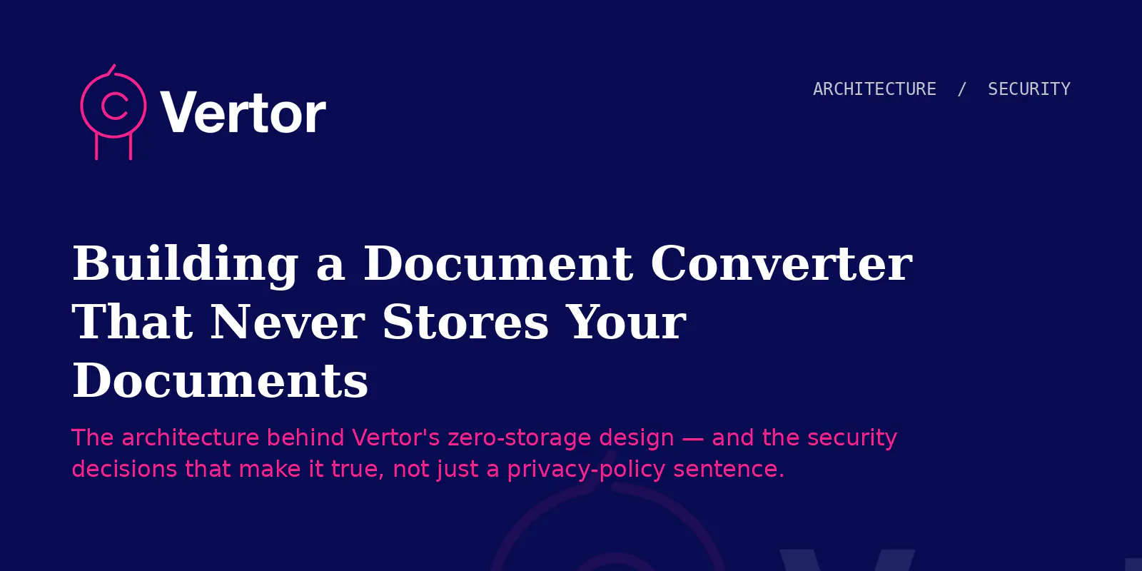 Vertor screenshot 1