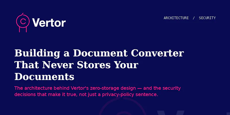 Vertor screenshot 1