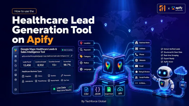 Google Maps Healthcare Lead Finder screenshot 1 (video preview)