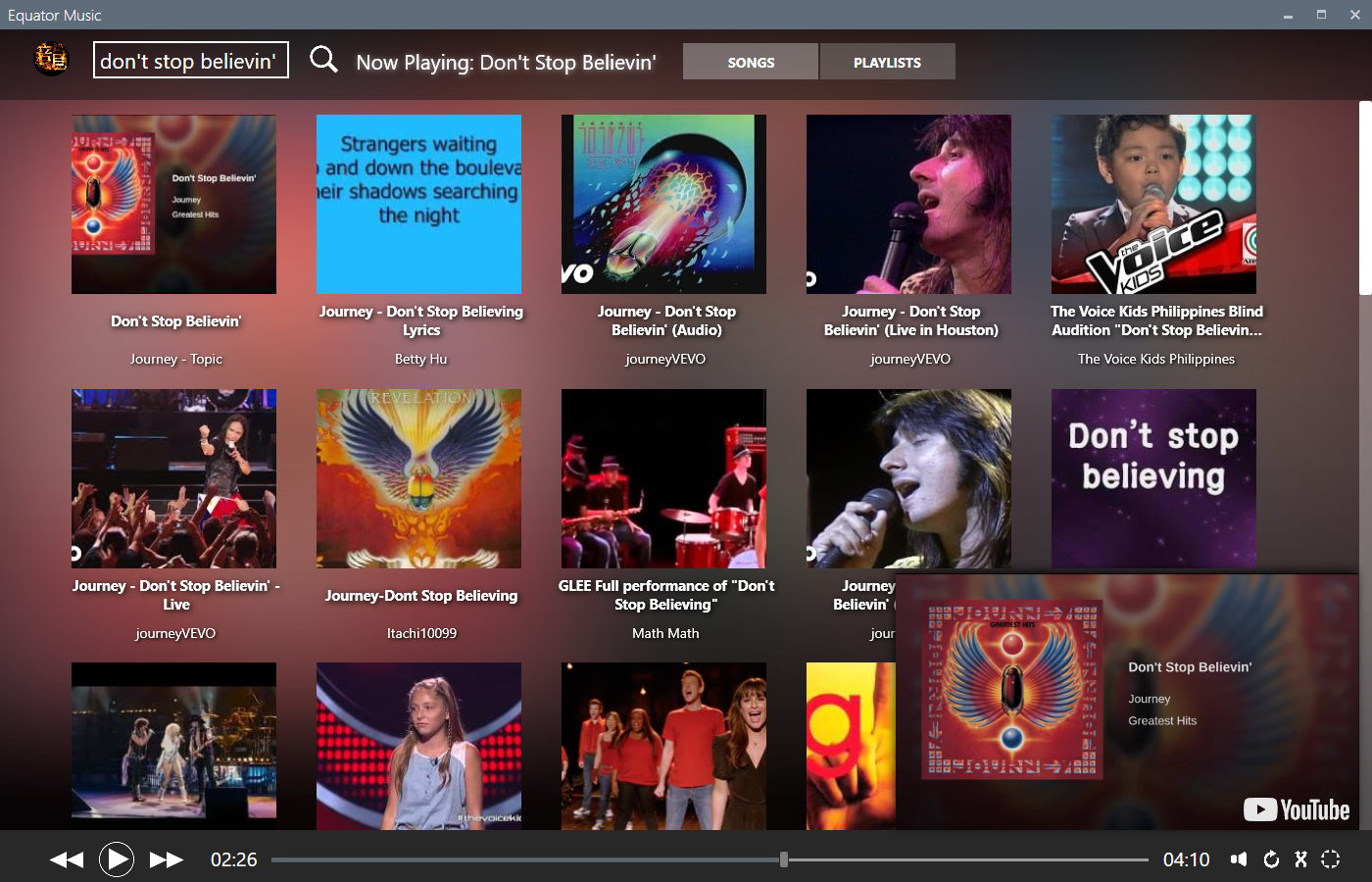 Equator Music Player gallery image
