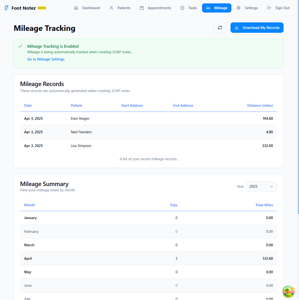 Foot Notez gallery image