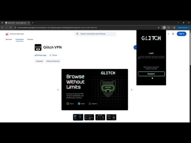 Glitch VPN gallery image
