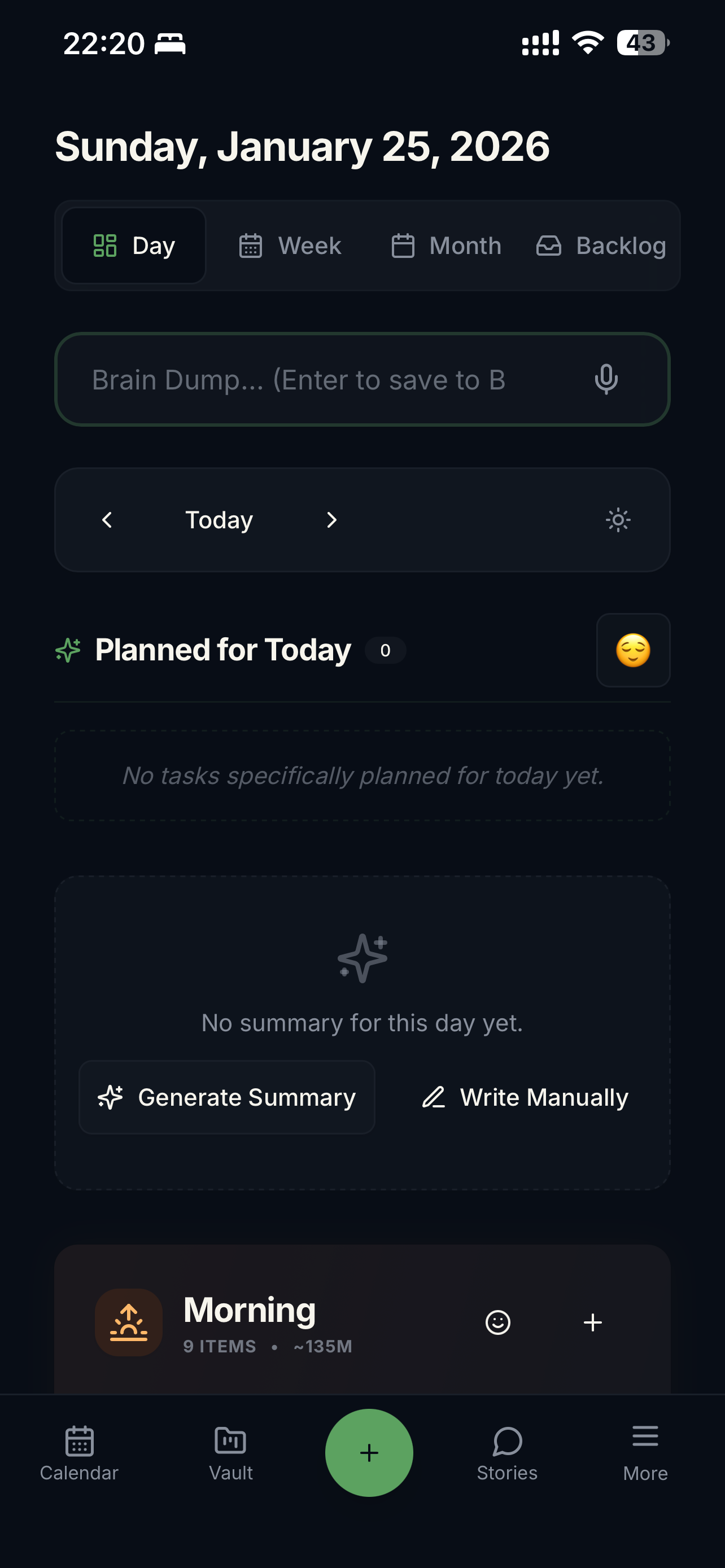 ADHD Bullet Journal - Screenshot 2 showing product features and functionality